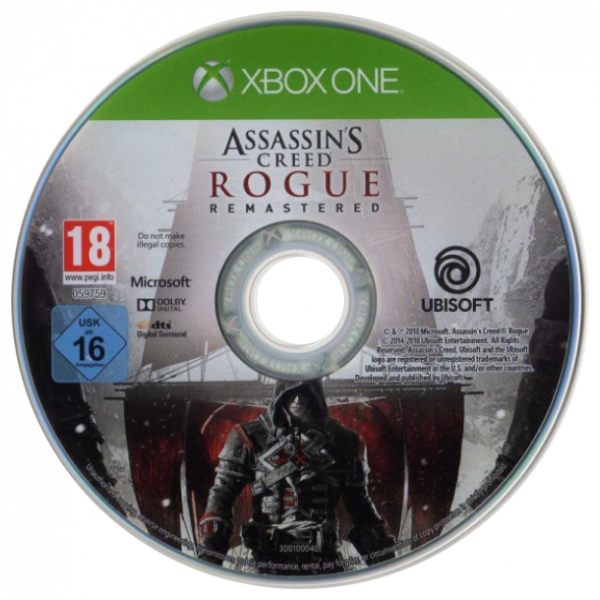 Assassin's Creed : Rogue - Remastered — support-2D (EU)