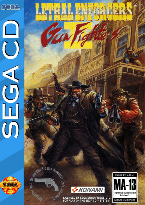 Lethal Enforcers II - Gun Fighters box art