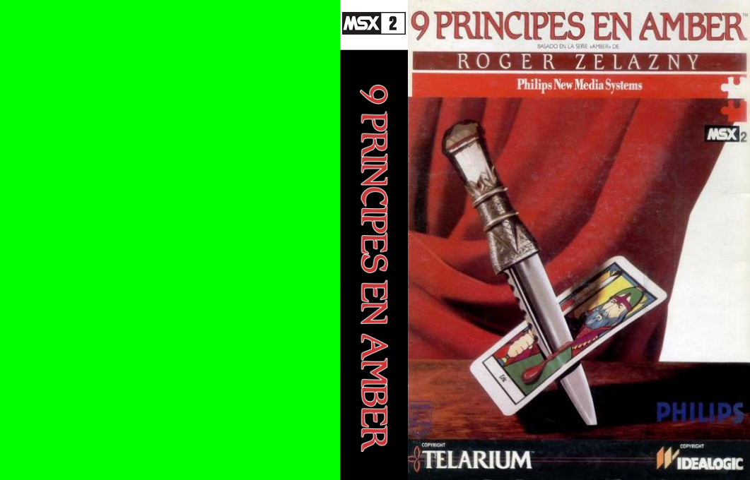 Nueve Principes En Amber — box-texture (SP)
