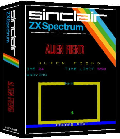 Alien Fiend — box-3D (SS)