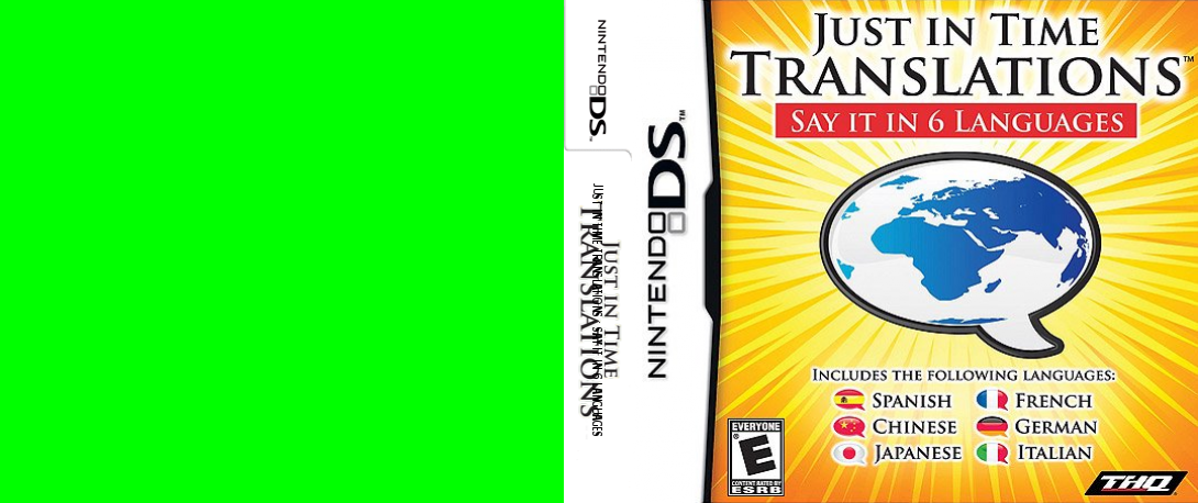 Just in Time Translations - Say It in 6 Languages — box-texture (US)