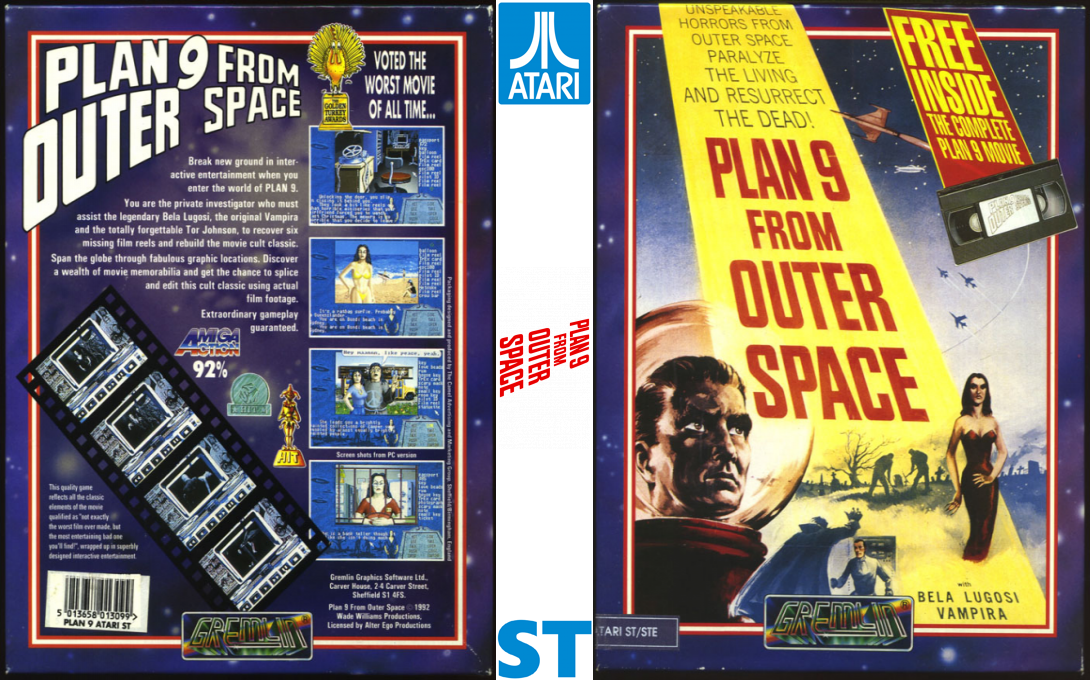 Plan 9 From Outer Space — box-texture (EU)