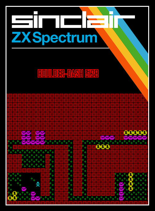 Boulder-dash 512b box art