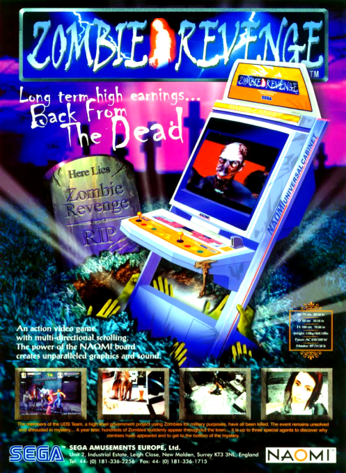 Zombie Revenge box art