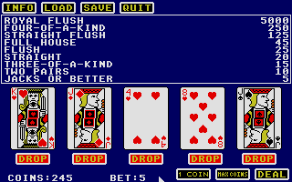 Draw Poker - Double Down — ss (WOR)