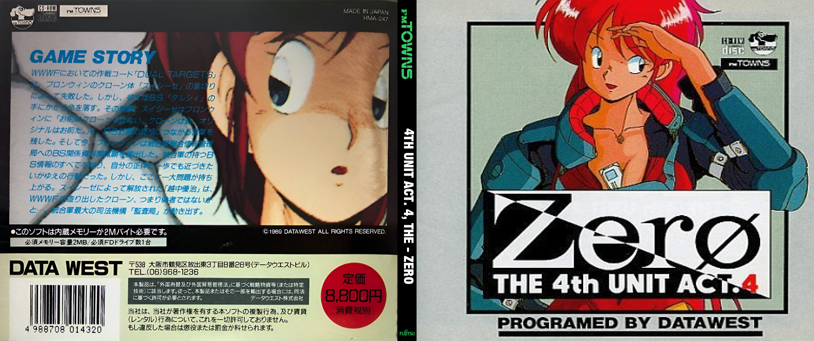 4th Unit Act. 4, The - Zero — box-texture (CUS)
