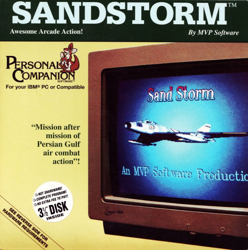 Sandstorm box art