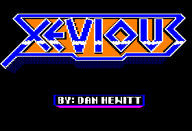 Xevious — sstitle (US)