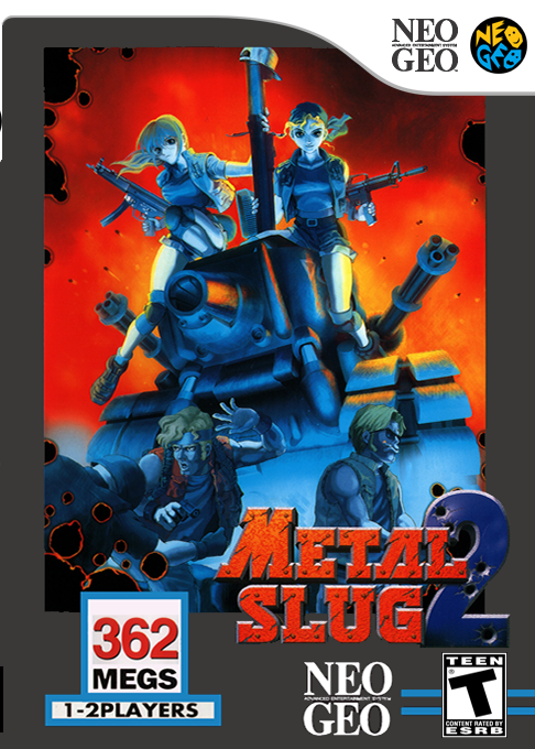Metal Slug 2 box art