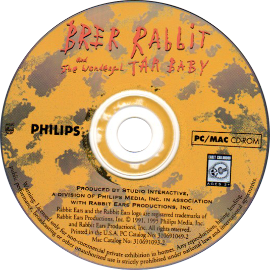Brer Rabbit and the Wonderful Tar Baby — support-2D (US)