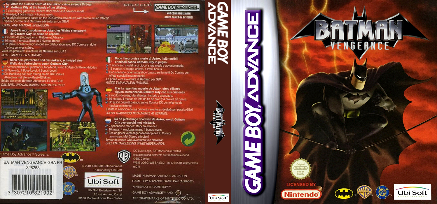Batman - Vengeance — box-texture (EU)