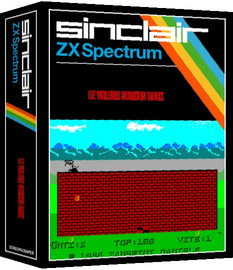 Voleur Strikes Back, Le — box-3D (SS)