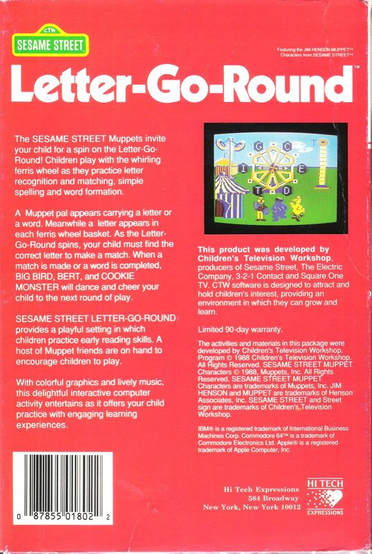 Sesame Street - Letter-go-round — box-2D-back (US)