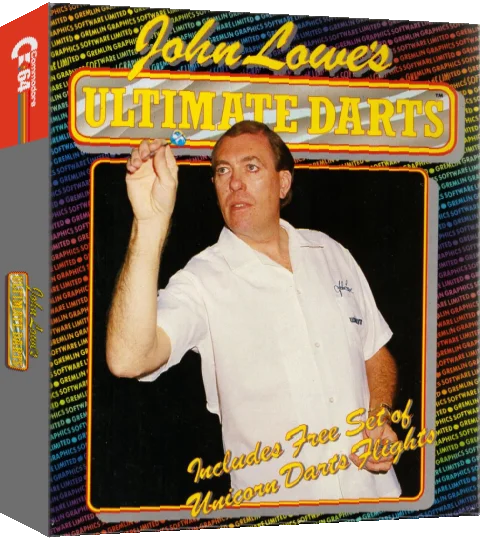 John Lowe's Ultimate Darts — box-3D (UK)