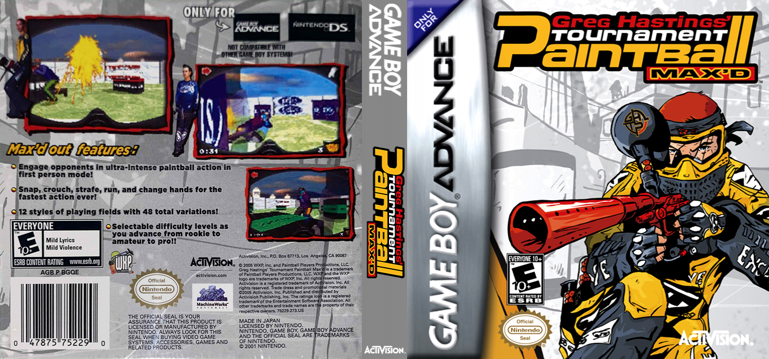 Greg Hastings' Tournament Paintball Max'd — box-texture (US)