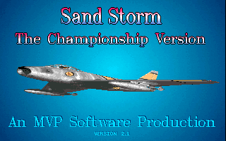 Sand Storm : The Championship Version box art