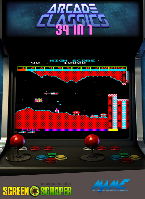 39 In 1 Mame Bootleg box art