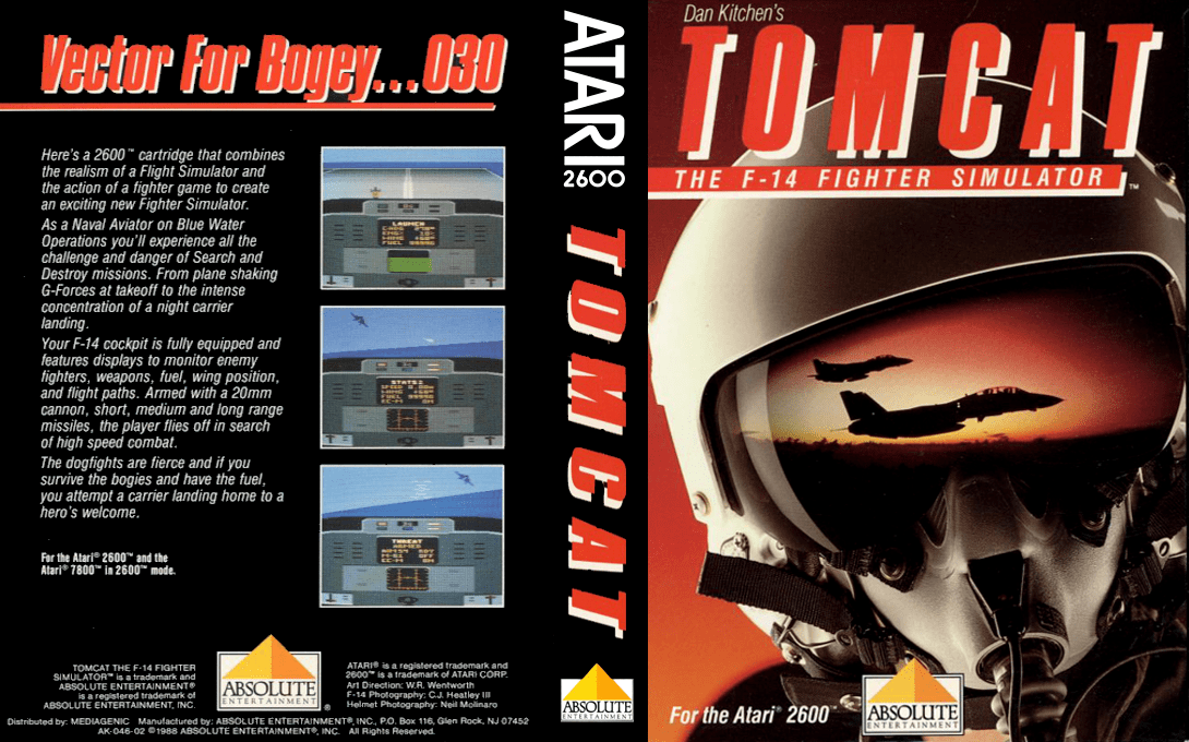 Dan Kitchen's Tomcat - The F-14 Fighter Simulator — box-texture (US)