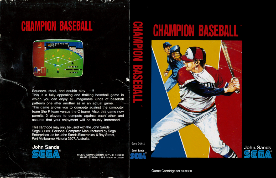 Champion Baseball — box-texture (AU)