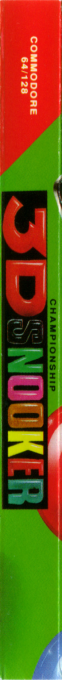 Championship 3D Snooker — box-2D-side (EU)