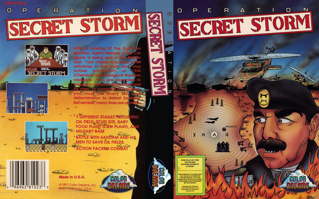 Operation Secret Storm — box-texture (US)