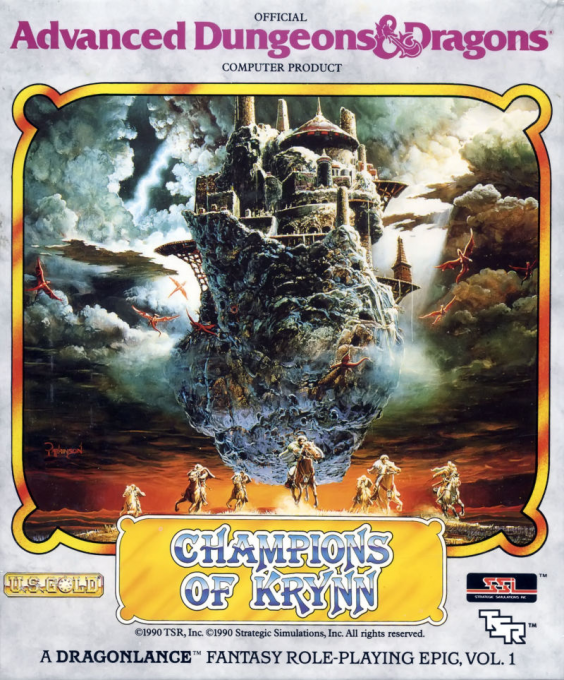 Champions Of Krynn — box-2D (EU)