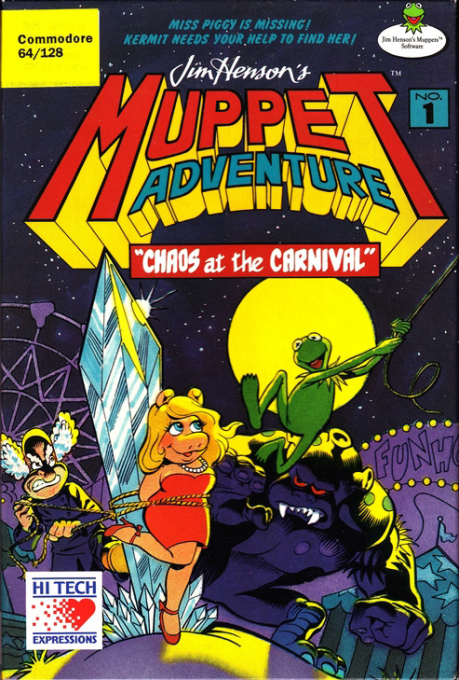 Jim Henson's Muppet Adventure No. 1 - Chaos At The Carnival box art