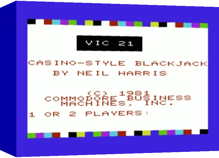 Vic 21 - Casino Style Blackjack — box-3D (WOR)