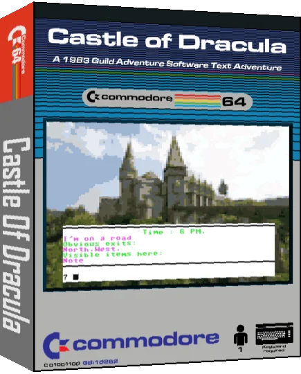 Castle of Dracula — box-3D (CUS)