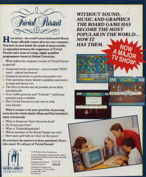 Trivial Pursuit - Genus Edition — box-2D-back (EU)