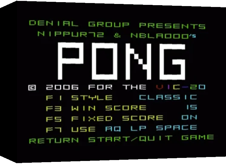 Pong — box-3D (WOR)