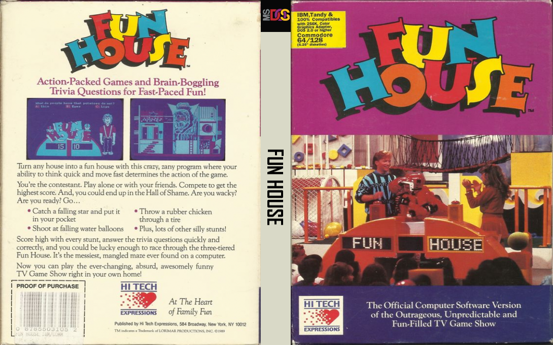 Fun House — box-texture (US)