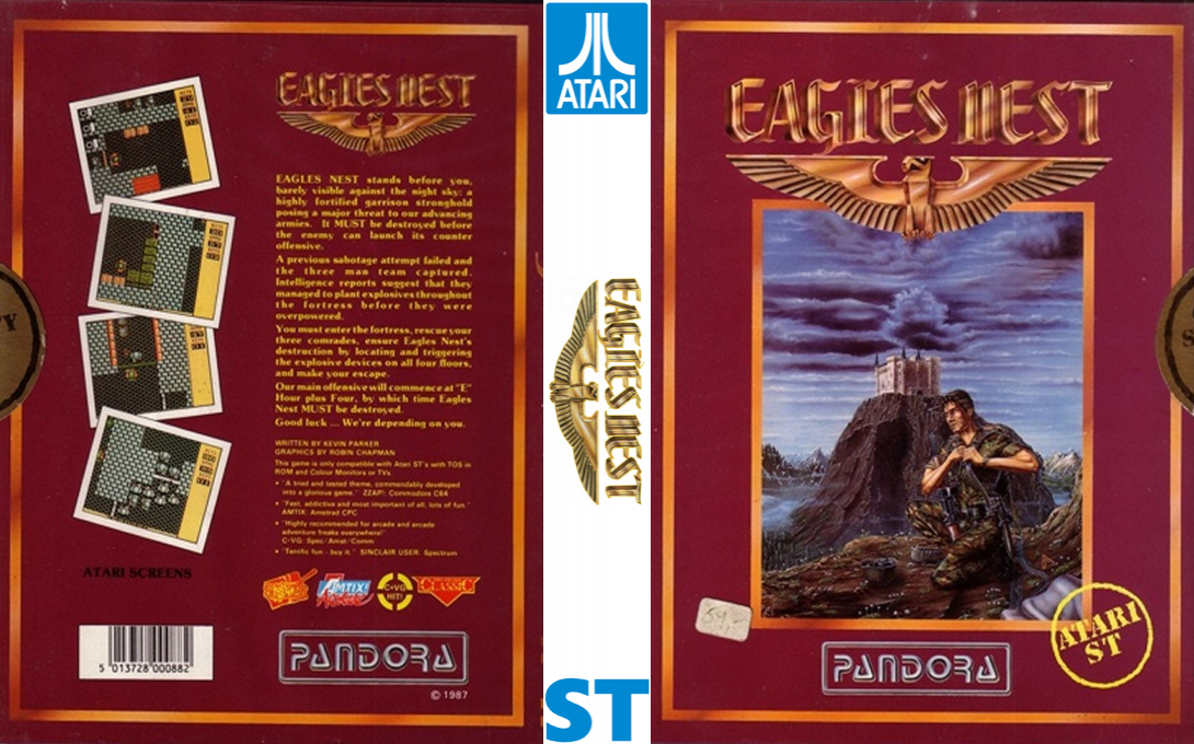 Into The Eagle's Nest — box-texture (EU)