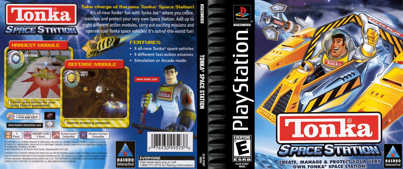 Tonka Space Station — box-texture (US)