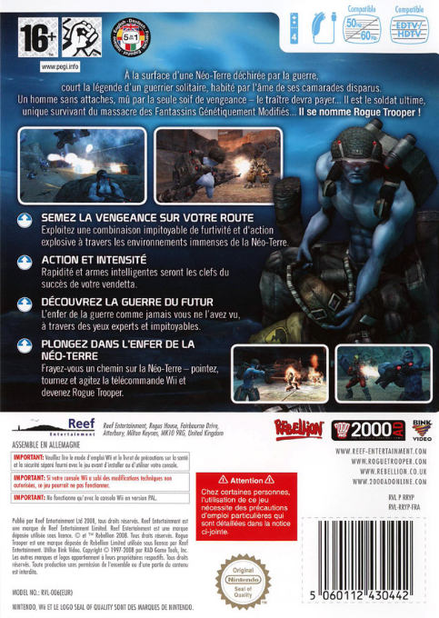 Rogue Trooper - Quartz Zone Massacre — box-2D-back (FR)