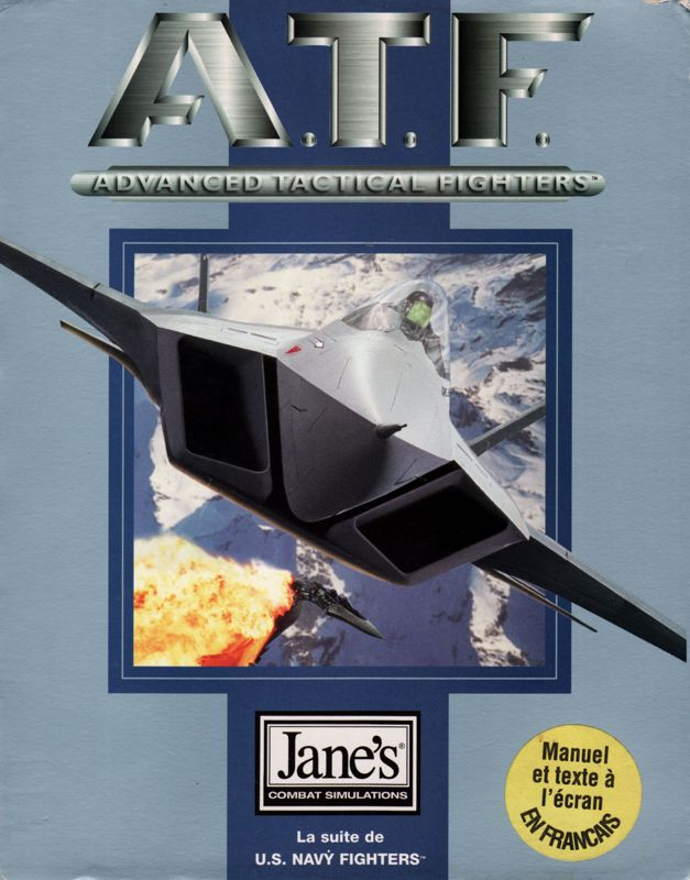 Jane's Combat Simulations Advanced Tactical Fighters — box-2D (FR)