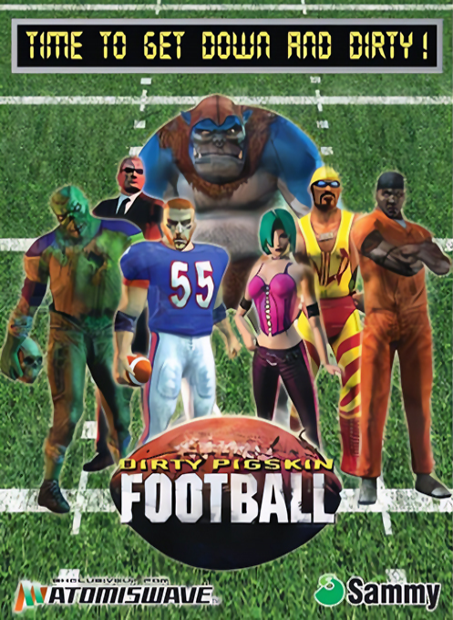 Dirty Pigskin Football box art