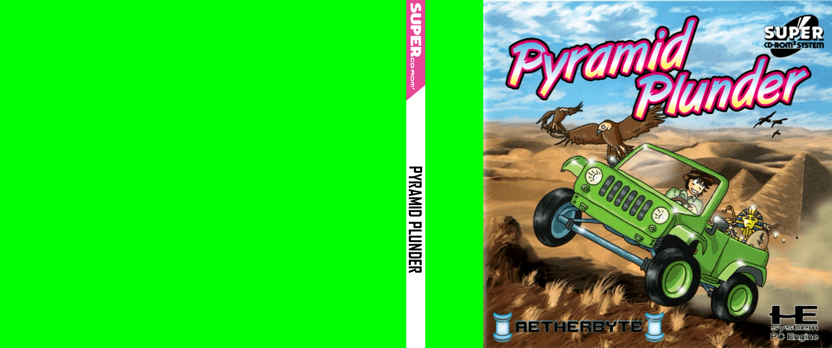 Pyramid Plunder — box-texture (JP)