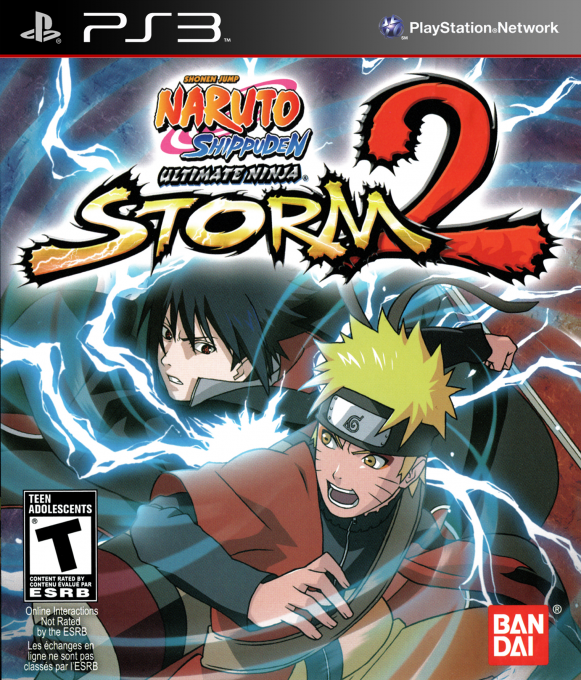 Naruto Shippuden - Ultimate Ninja Storm 2 — box-2D (CA)