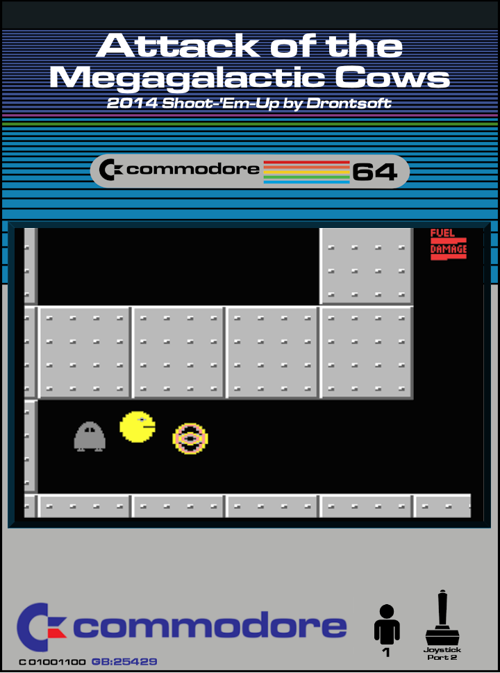 Attack Of The Megagalactic Cows box art