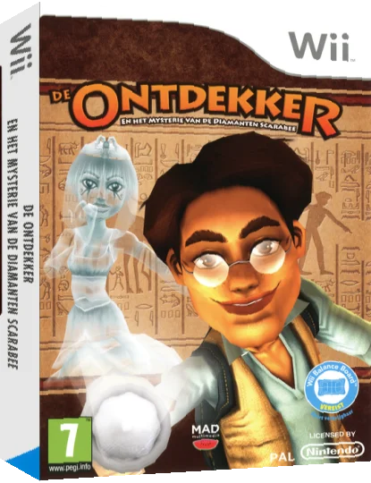 Ontdekker en het Mysterie van de Diamanten Scarabee, De — box-3D (EU)
