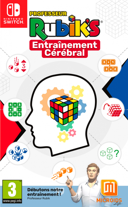 Professor Rubik's Brain Fitness — box-2D (FR)