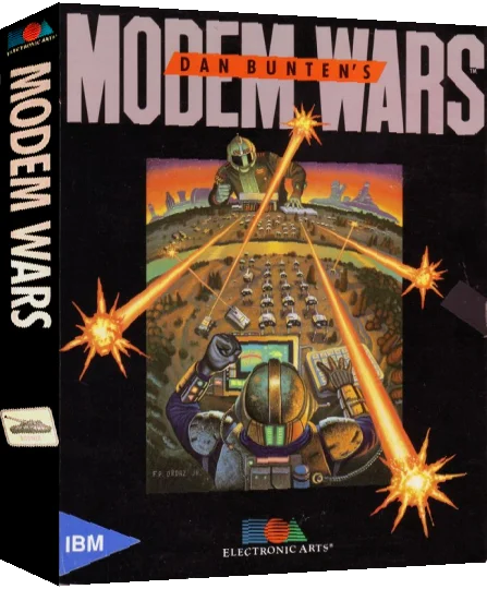 Modem Wars — box-3D (US)