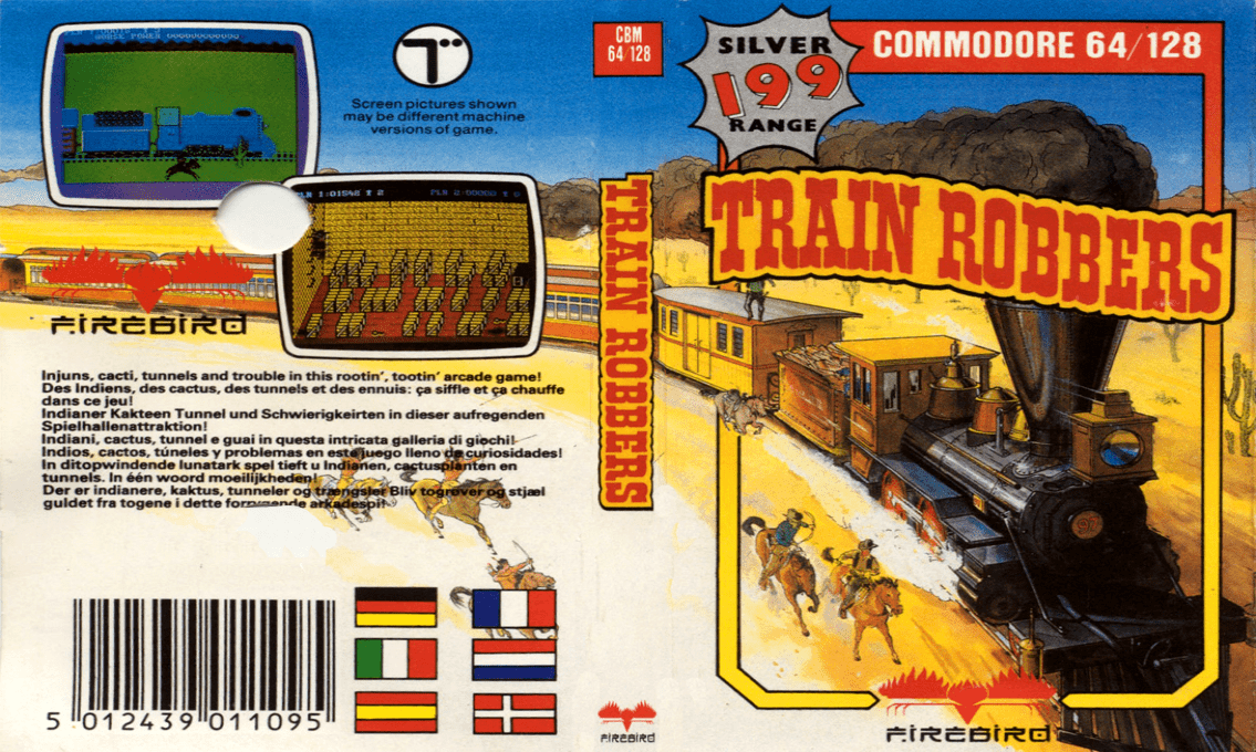 Train Robbers — box-texture (EU)