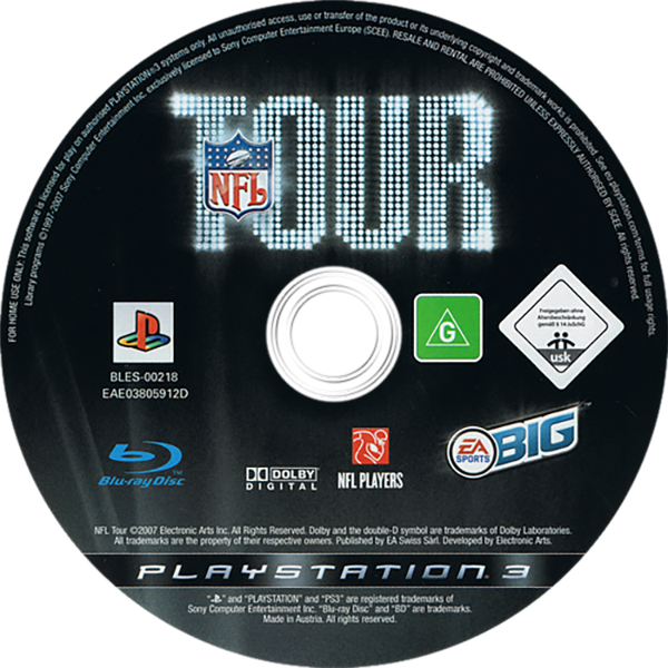 NFL Tour — support-texture (EU)