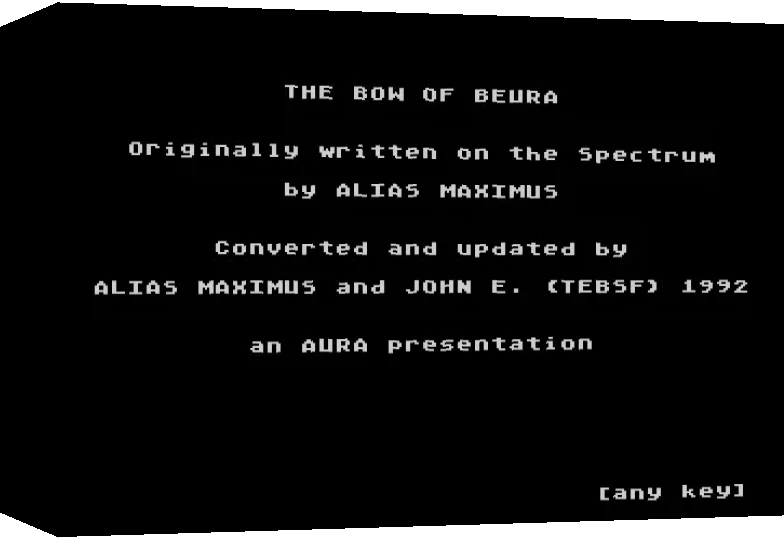 The Bow of Beura — box-3D (WOR)