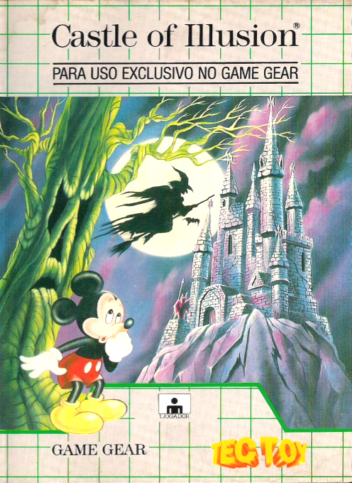 Castle of Illusion starring Mickey Mouse — box-2D (BR)