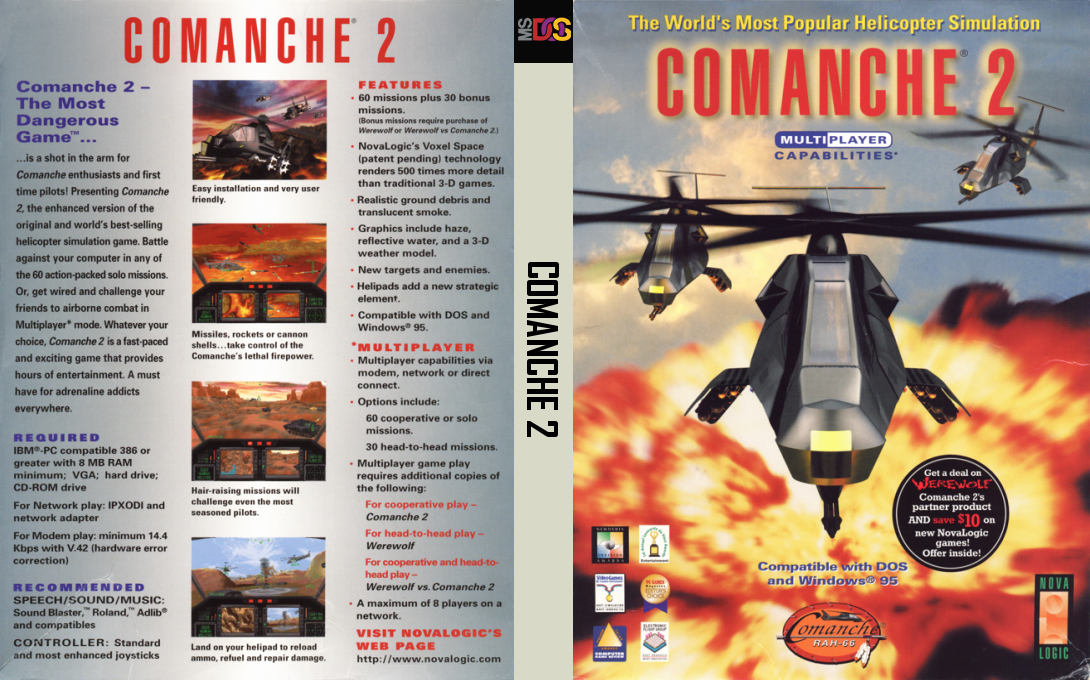 Comanche 2 — box-texture (US)