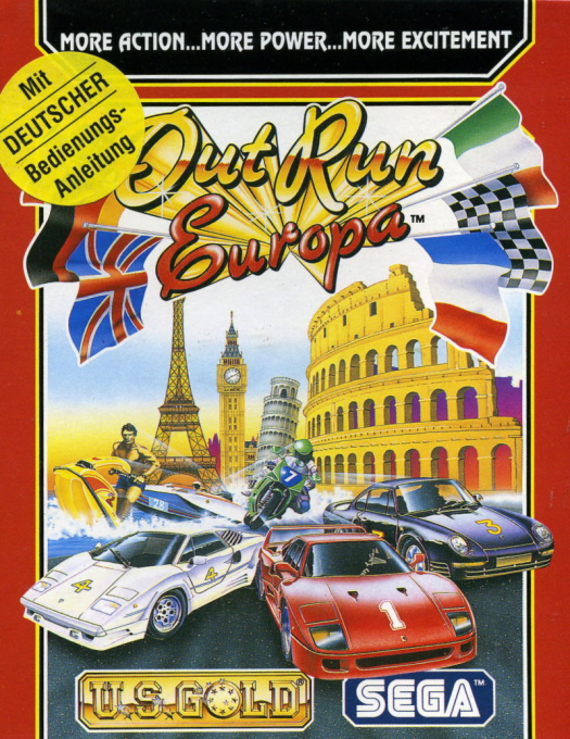 Out Run Europa box art