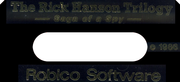 Saga Of A Spy: The Rick Hanson Trilogy — support-texture (WOR)